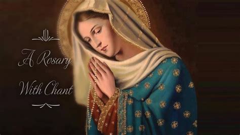 holy rosary for tuesday with gregorian chant